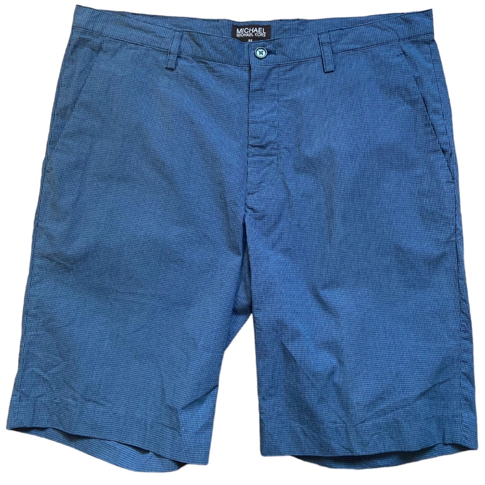 Michael Kors Men’s Blue Performance Chino Shorts